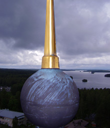 Savitaipaleen kirkontornin ukkosenjohdatin